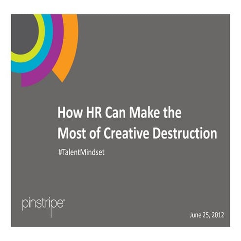 Pinstripe Presents: How HR Can Make The Most of Creative Destruction | PPT