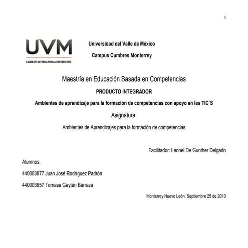 P integrador rodriguez juan y gaytan tomasa