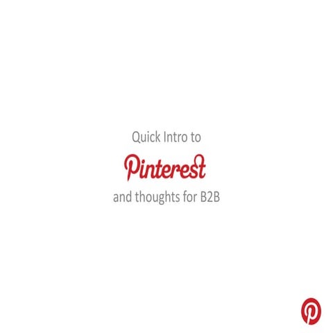 Another slide deck on Pinterest