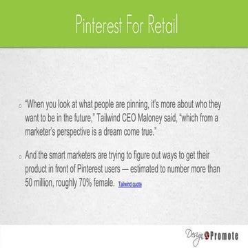 Pinterest For Retail