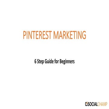 Pinterest Marketing |  how to use pinterest for marketing