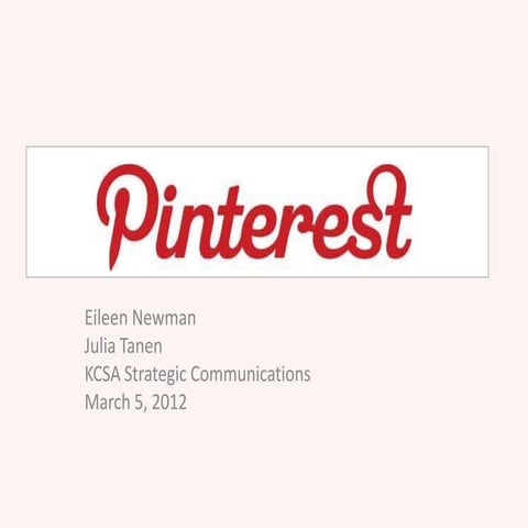 Pinterest 101