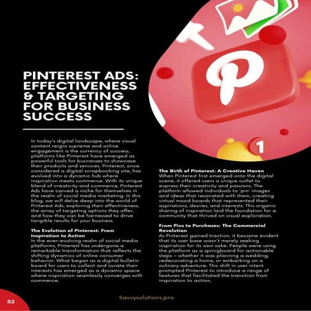 Pinterest Marketing Campaign Example and Case Study & KPI | PDF