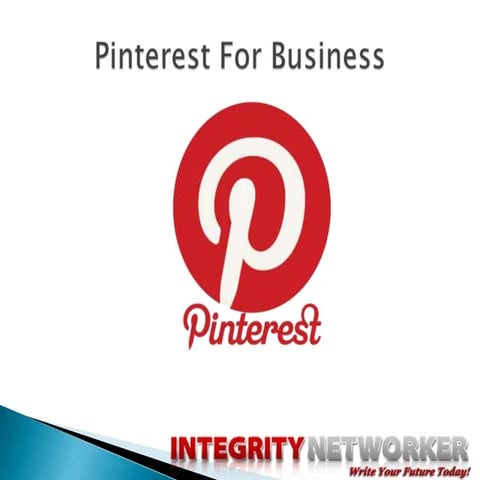 Pinterest for business
