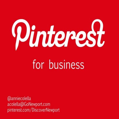Pinterest for Business