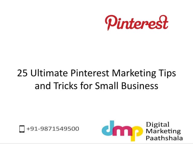 Pinterest marketing   digital marketing paathshala