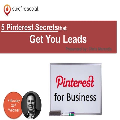 5 Pinterest Secrets that Get You Leads 