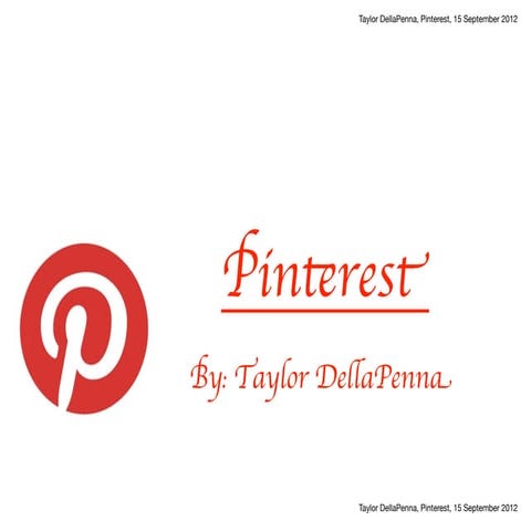 Pinterest powerpoint