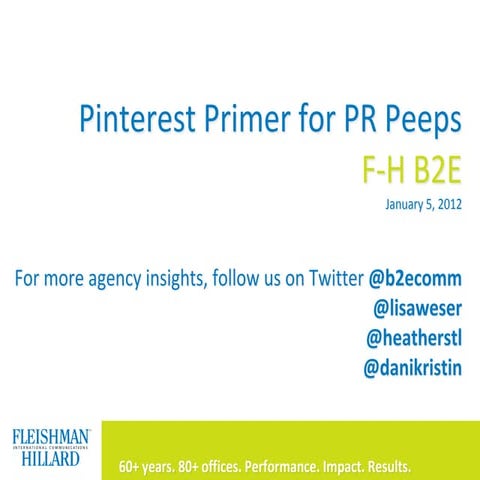 A Pinterest Primer for PR Peeps