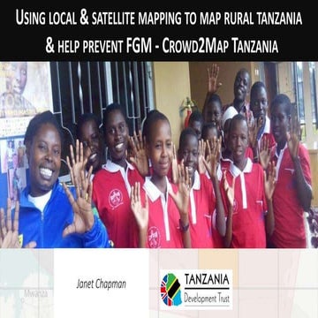 Crowdsourced mapping to map rural Tanzania and help end FGM