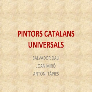 Pintors Universals - Pintors catalans