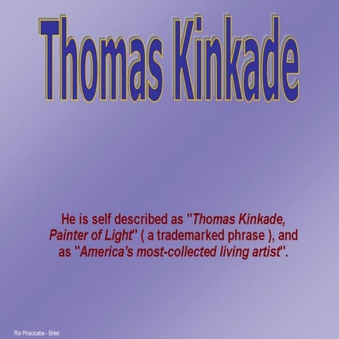Pintor thomas kinkadecj | PPS