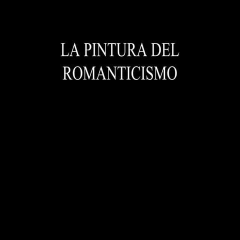 Pintura del-romanticismo