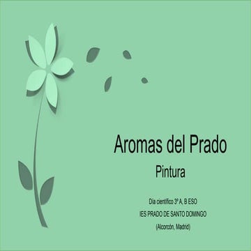 Plantas aromáticas en la pintura_aromas del Prado