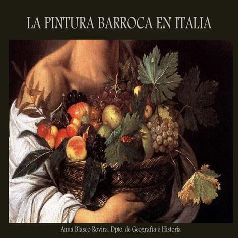 Pintura Barroca en Italia