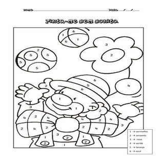 Pintura com código do palhaço