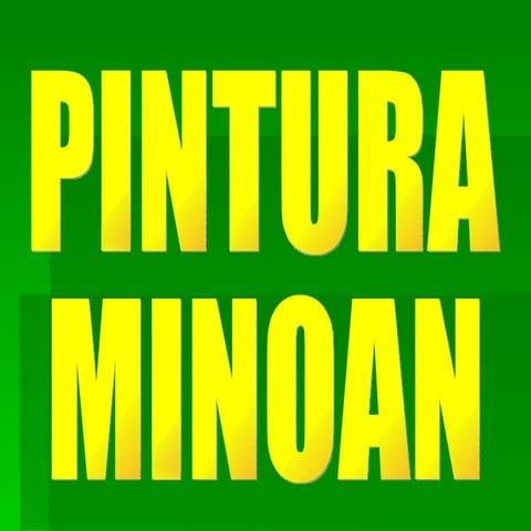 Pintura minoan