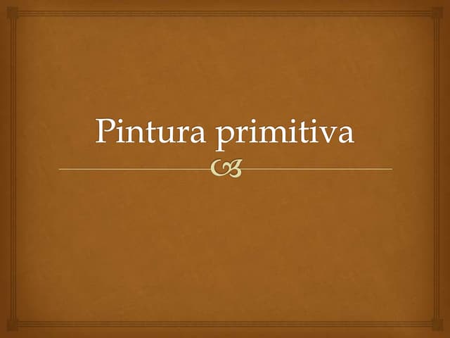 Pintura primitiva