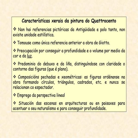 Pintura quatrocentto