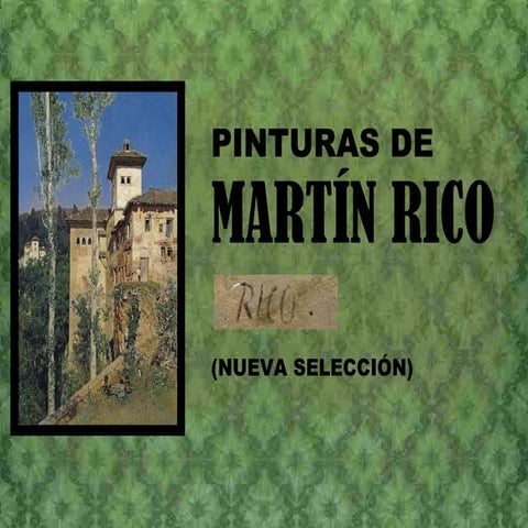 Pinturas de martín rico 2 | PPS