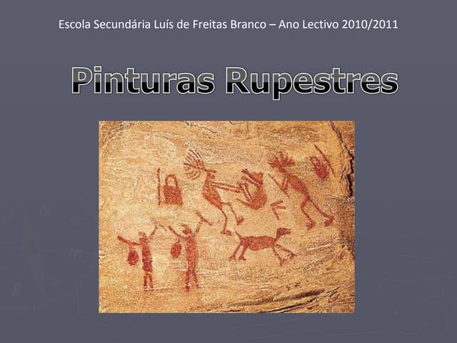 Pinturas rupestres pelo 7º B