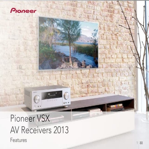 Pioneer AV Receivers 2013 - VSX series features explained