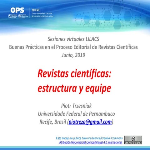 (04/09) Buenas Prácticas Proceso Editorial LILACS 2019 - EQUIPO EDITORIAL