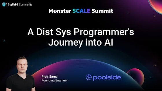 A Dist Sys Programmer's Journey into AI by Piotr Sarna