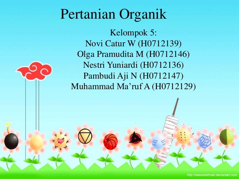 Pertanian Organik Organic Agriculture