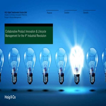 PLM 4.0 Recruiting (Haig&Co-Digital Transformation)