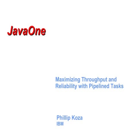 Maximizing Throughput and Reliability with Pipelined Tasks