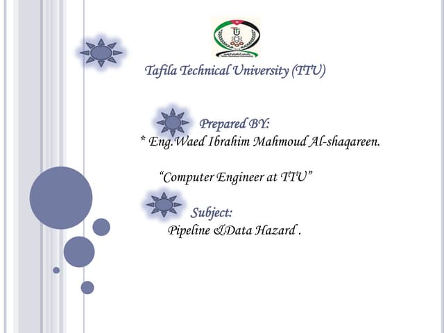 Pipeline and data hazard
