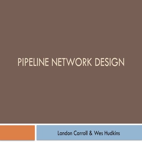 Optimizing Natural Gas Pipeline Network Design Using Advanced ...
