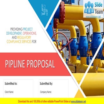 Pipeline Proposal PowerPoint Presentation Slides