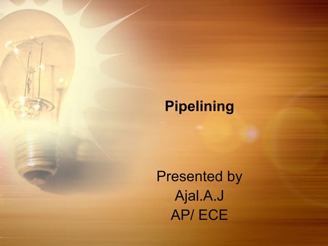 Pipelining