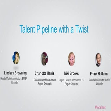 Pipelining, With a Twist: Engaging Your Hiring Managers in Sourcing | Talent ...