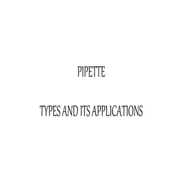 Pipette updated
