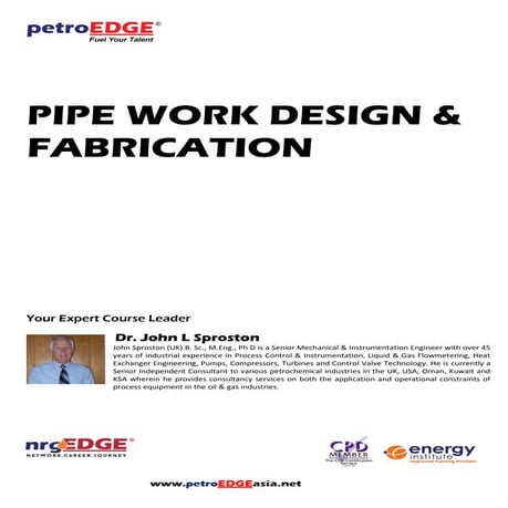 Pipe Work Design & Fabrication