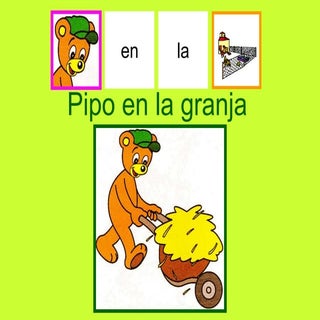 Cuento Pictogramas Pipo en la granj...