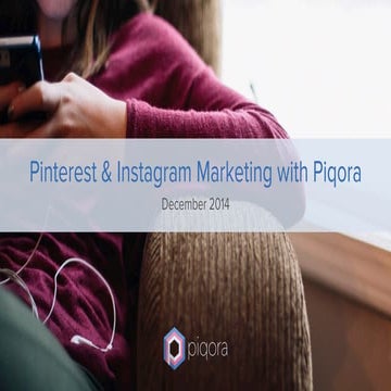 Pinterest & Instagram Marketing with Piqora