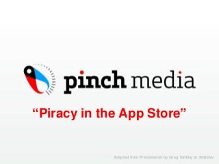 Piracy in the Appstore