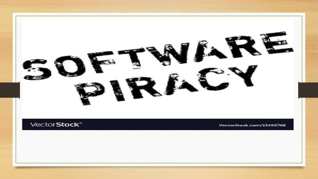 Piracy and Types