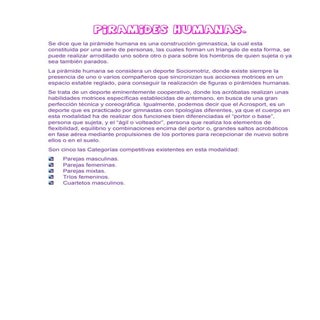 Piramides humanas (2)