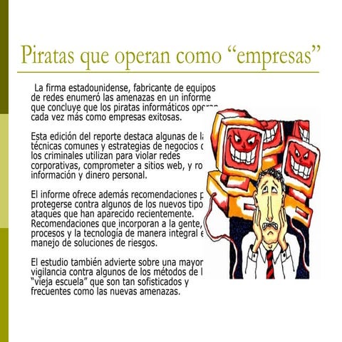 Piratas Que Operan Como Empresas Aron