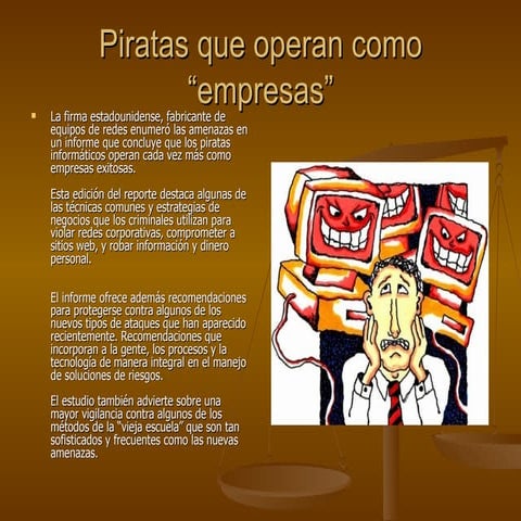 Piratas Que Operan Como Empresas