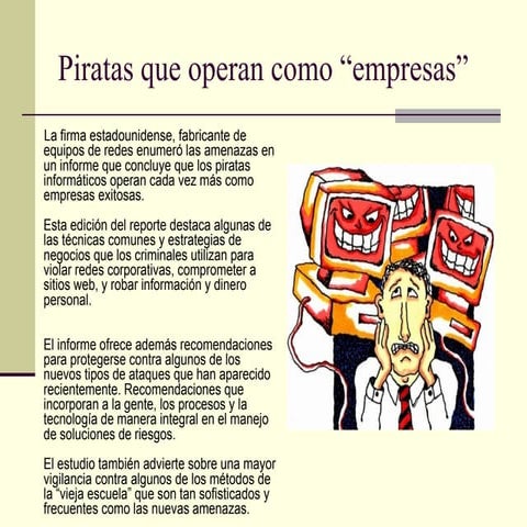 Piratas Que Operan Como Empresas Pao