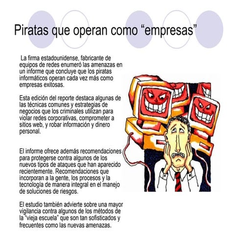 Piratas Que Operan Como Empresas Guille
