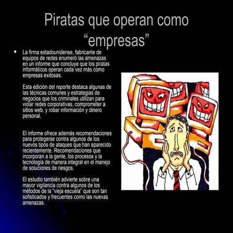 Piratas Que Operan Como Empresas de Javier