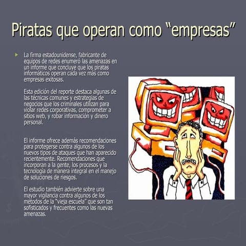 Piratas Que Operan Como Empresas de Miguel