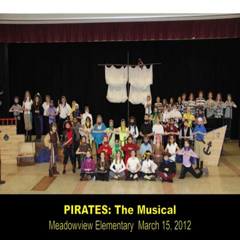Pirates: The Musical | PPTX